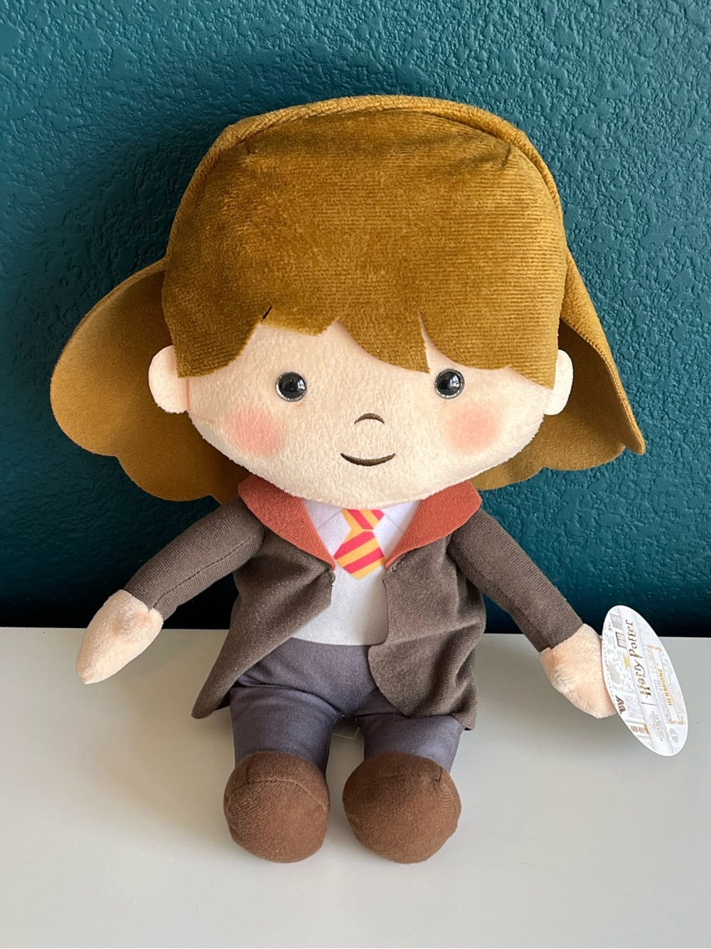 Wizards Harry Potter Gryffindor Hogwarts Hermione Granger Plush Doll 10" NWT